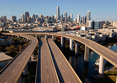 How has staying home affected global CO2 emissions?
