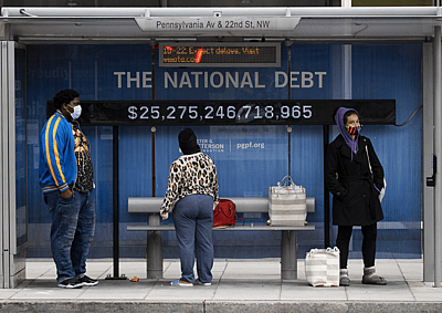 US budget deficit the year you were born