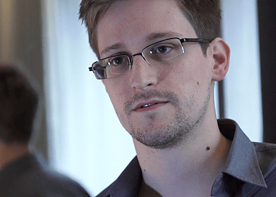 Edward Snowden speaking to The Guardian.