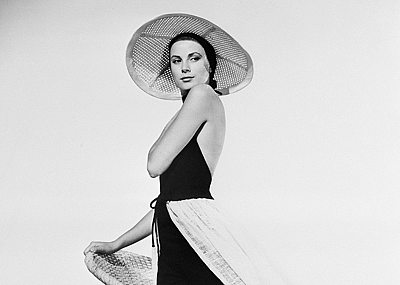 Glamour shot of Grace Kelly, circa 1955