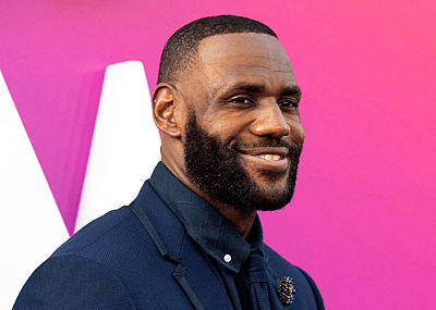 Basketball player/actor LeBron James at the Warner Bros Pictures world premiere of "Space Jam: A New Legacy" at the Regal LA Live in Los Angeles, California, July 12, 2021.