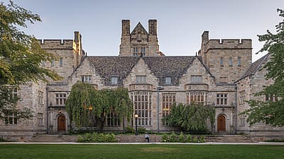 A Saybrook College building at Yale University.