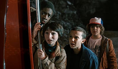The cast of stranger things