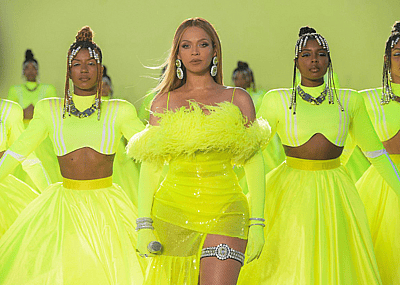Beyoncé performing during the ABC telecast of the 94th Oscars® on Sunday, March 27, 2022 in Los Angeles, California.