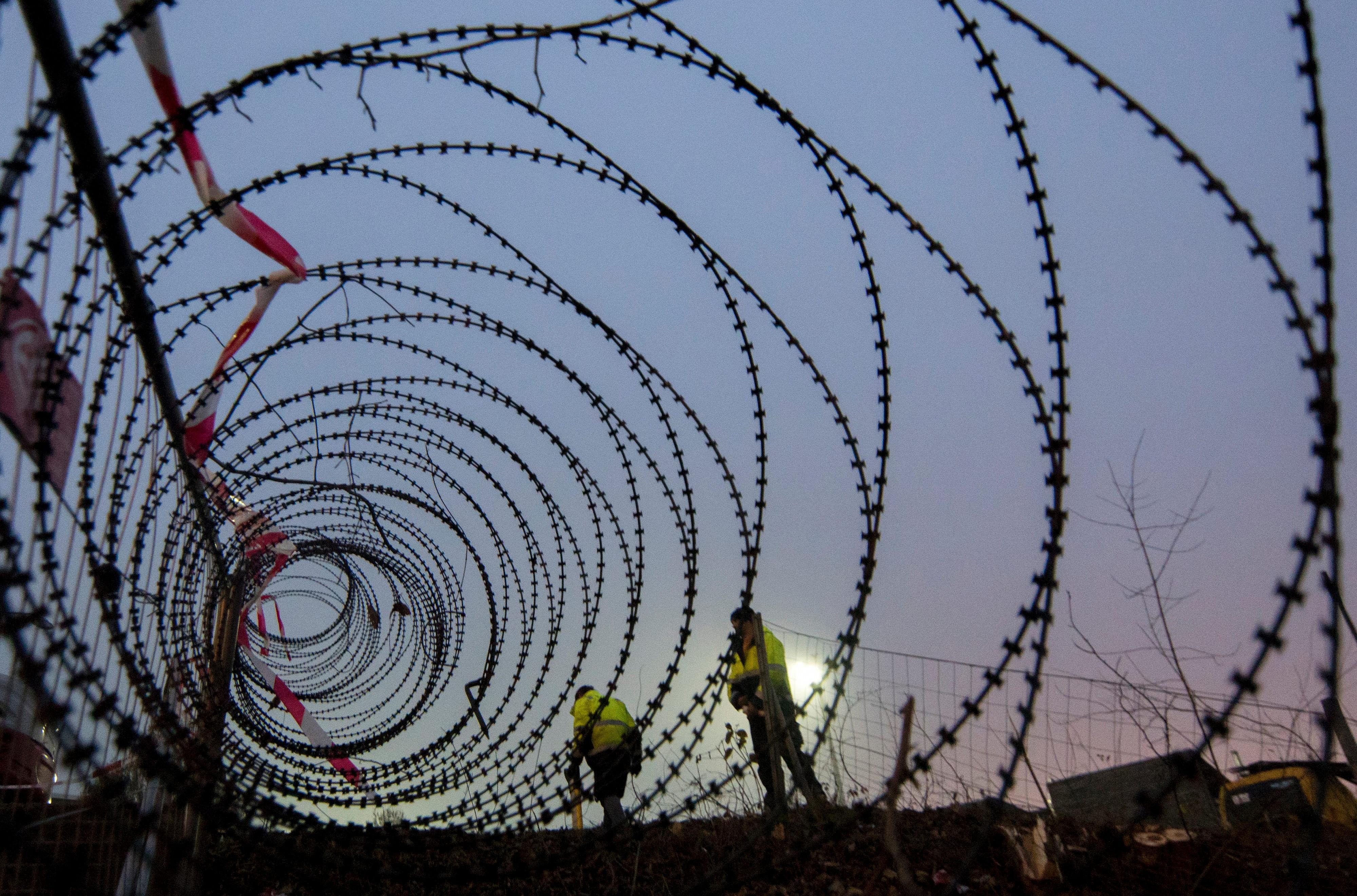 Austria-Slovenia border fence
