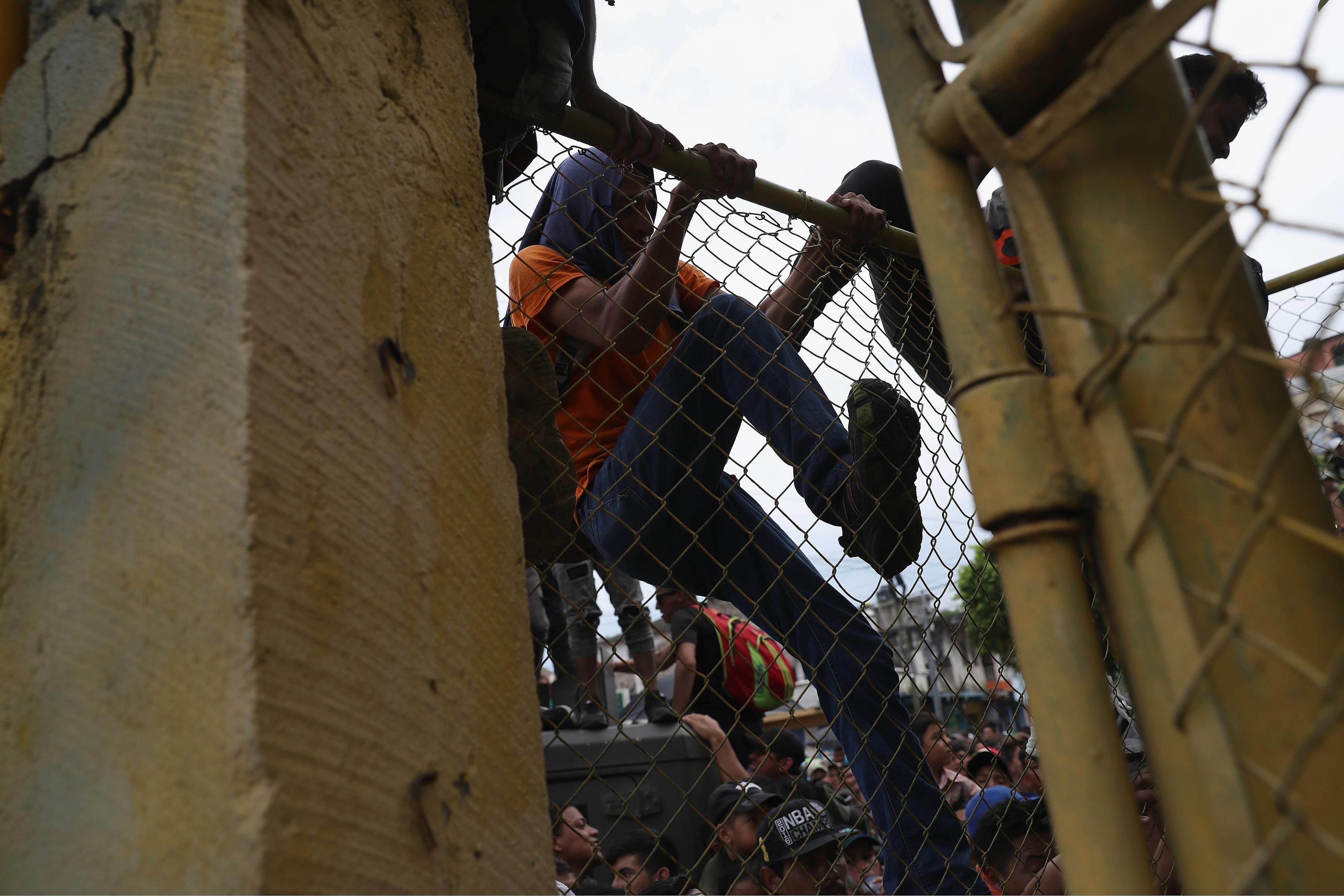 Mexico-Guatemala barrier