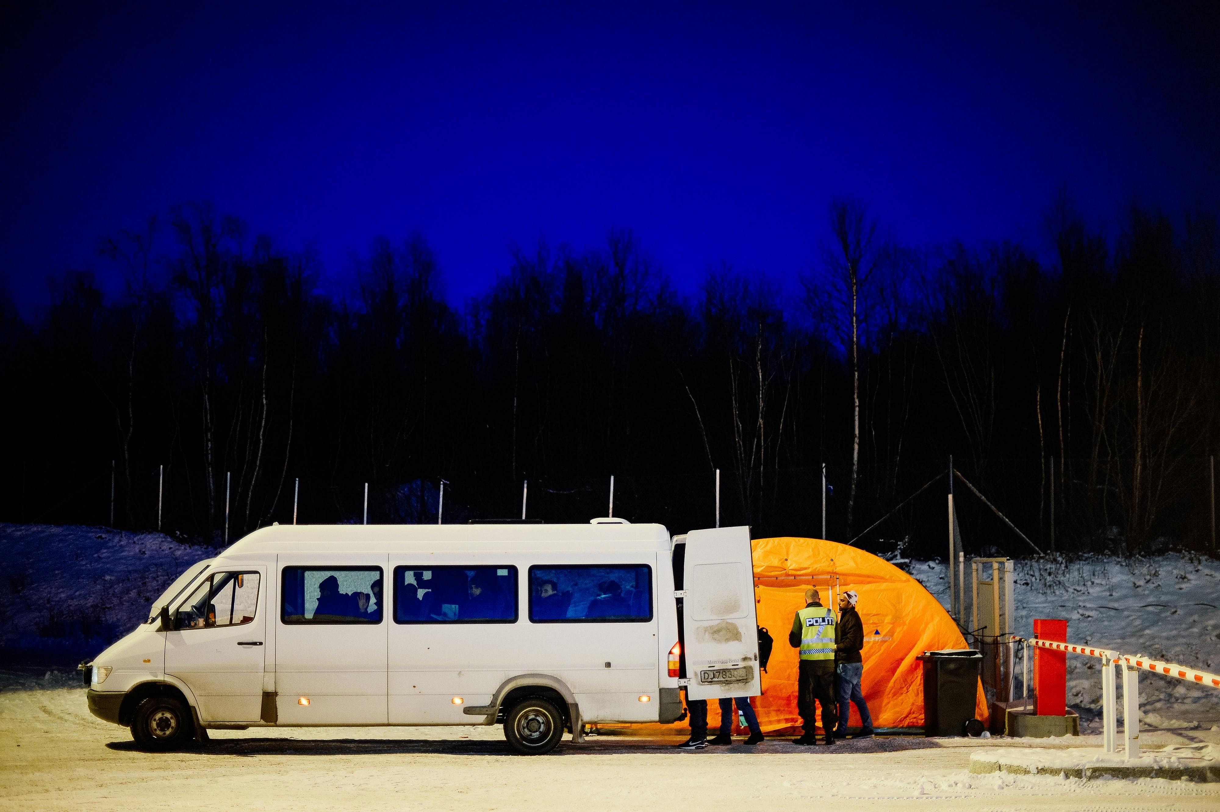 Norway-Russia border fence