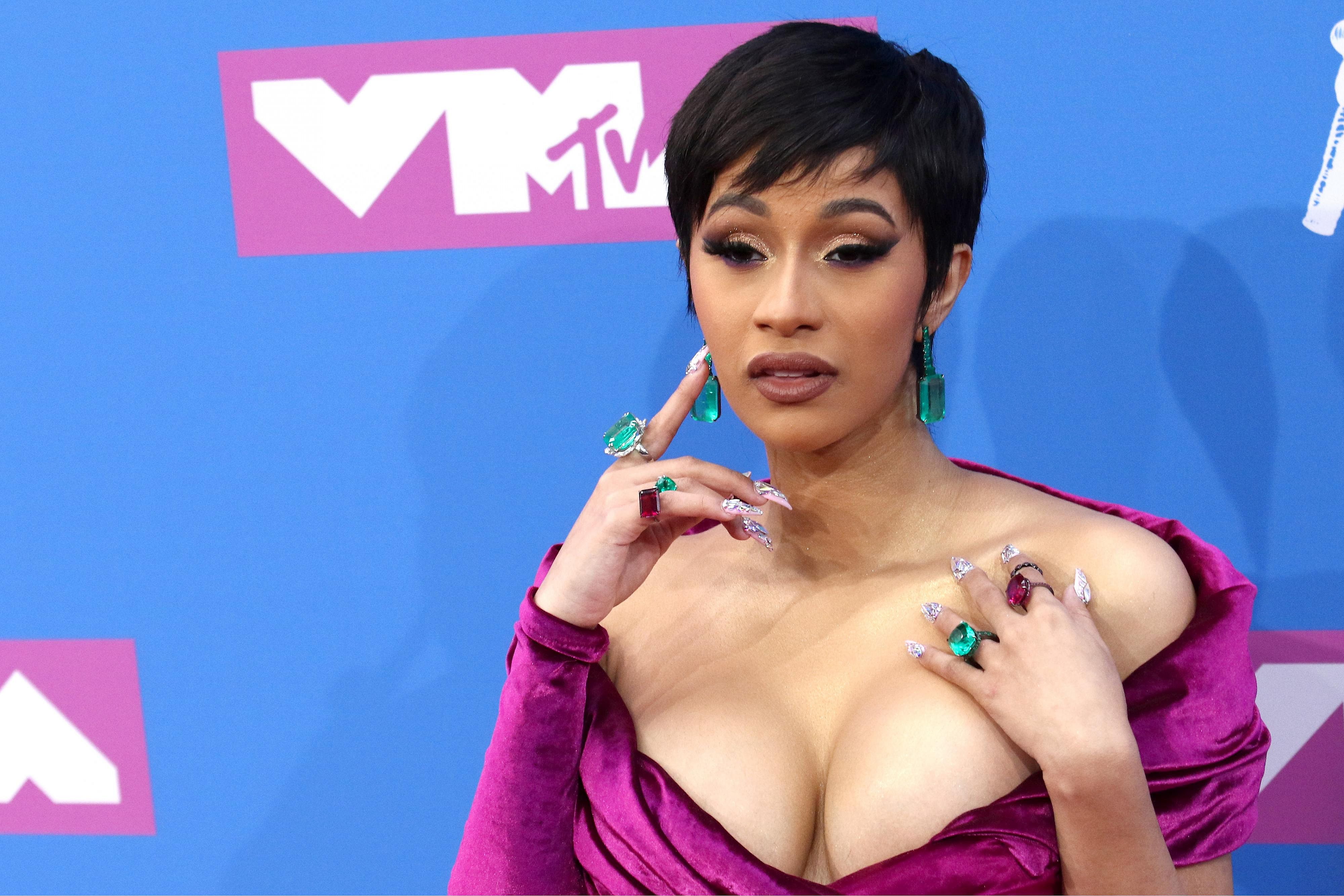 #34. Cardi B (tie)