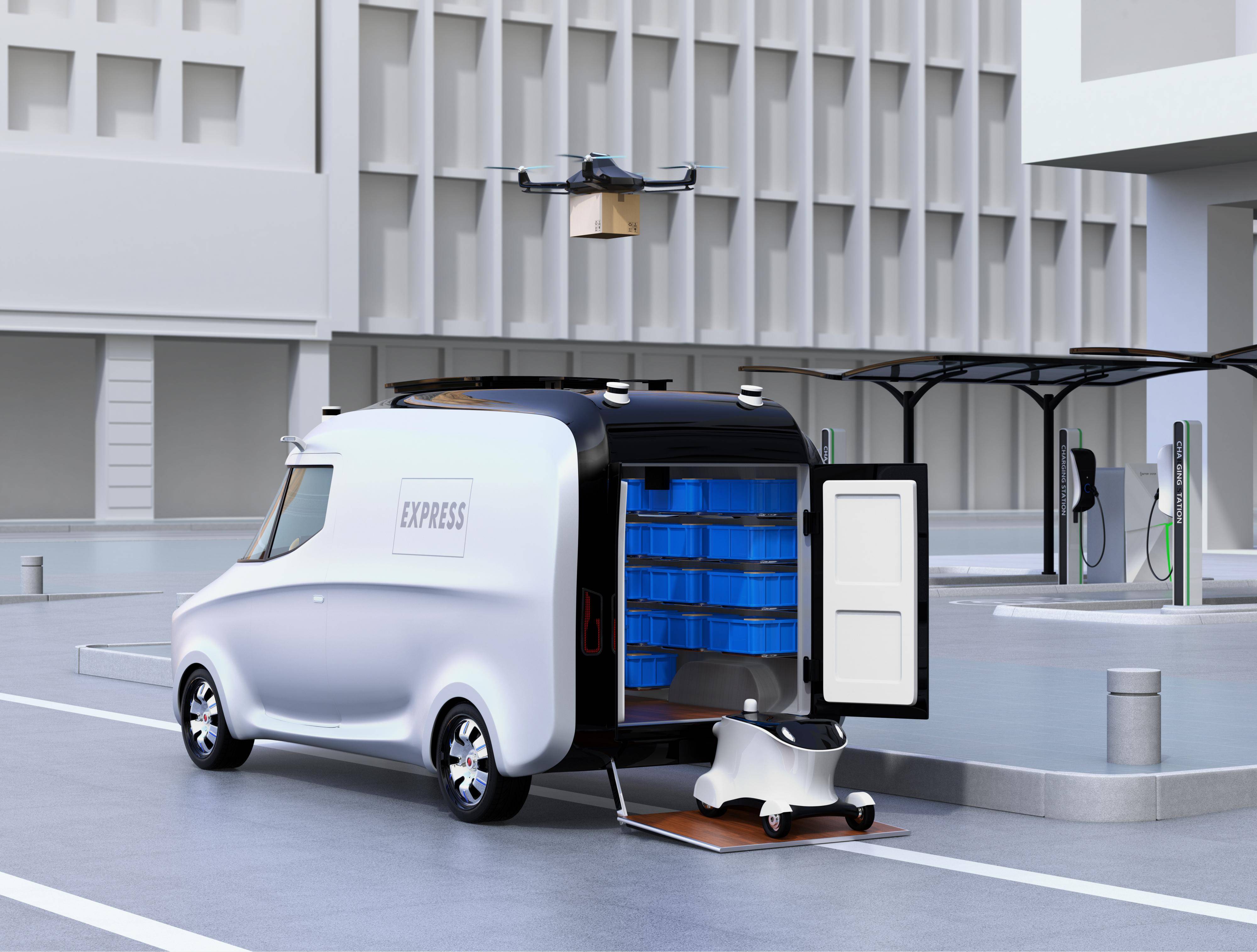 Autonomous vehicles for retail deliveries