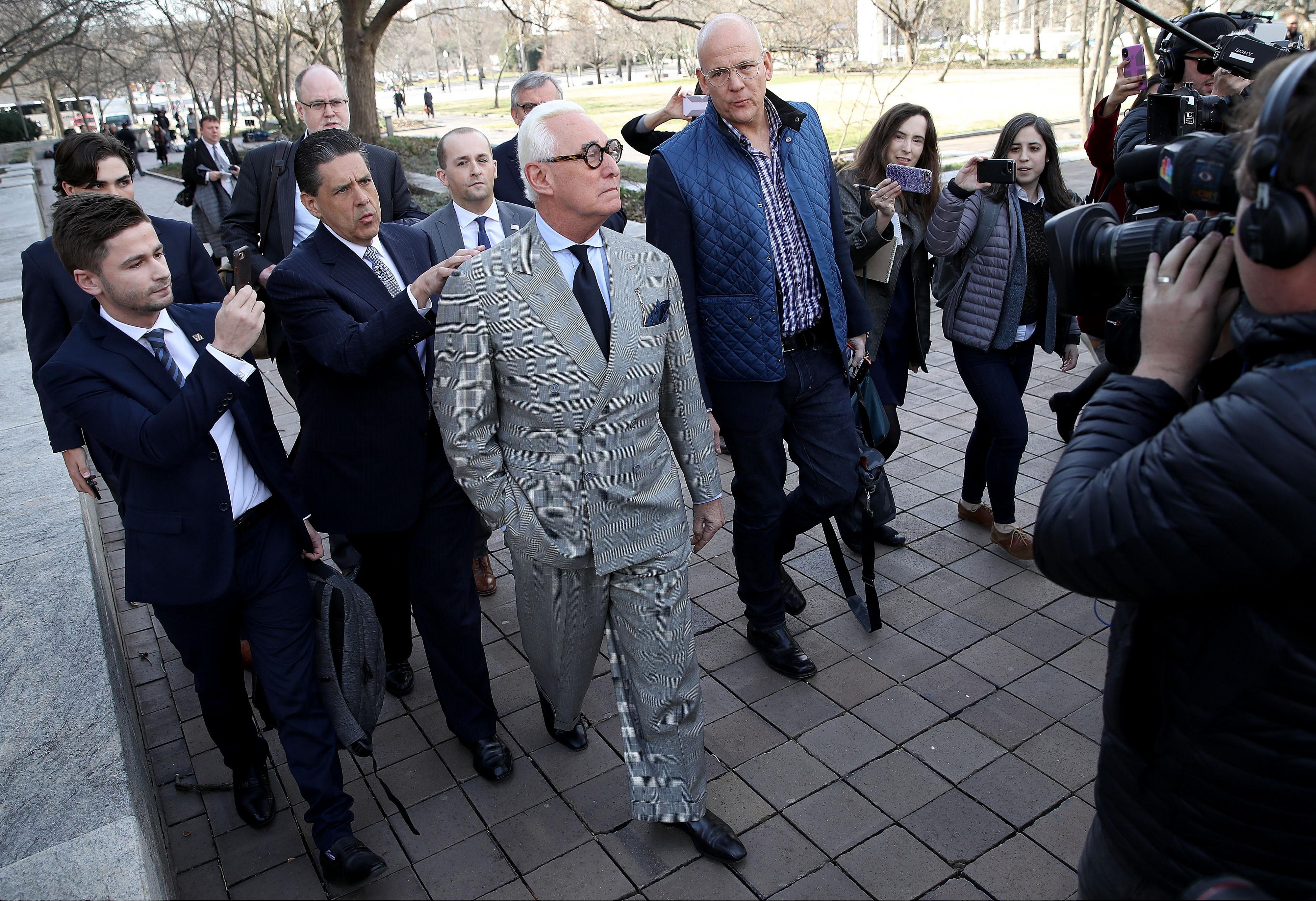 Roger Stone arrested