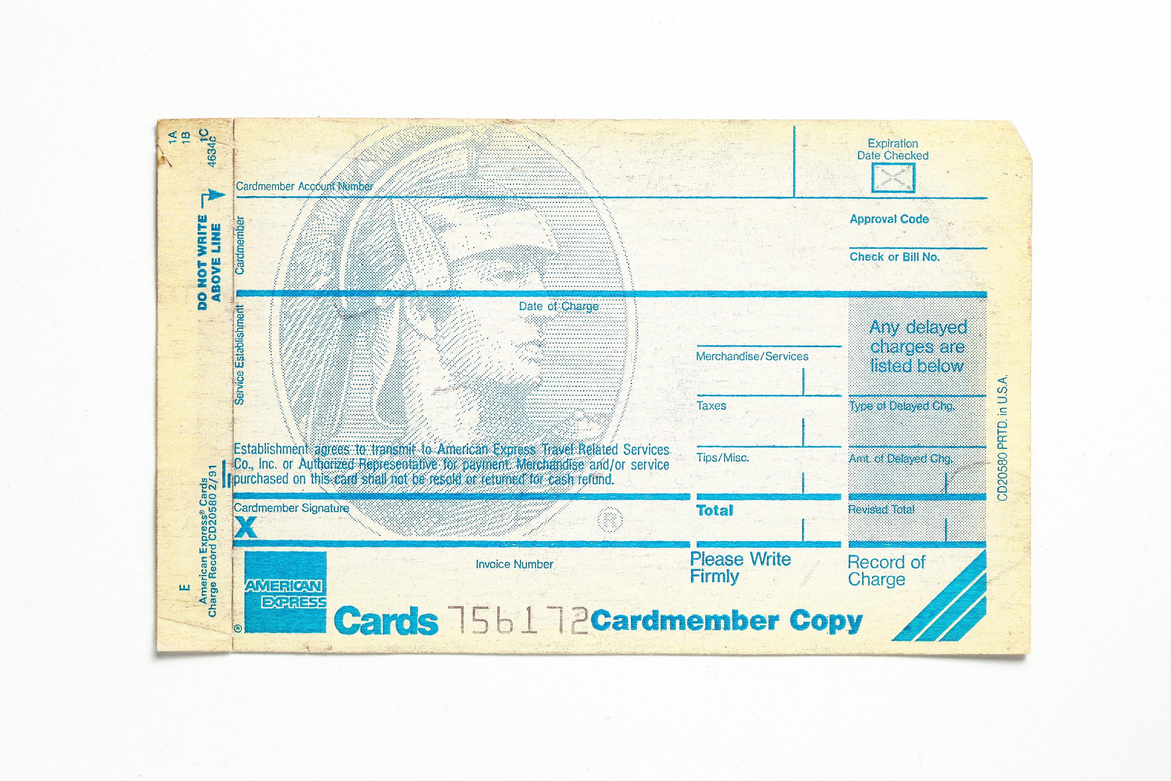 Credit card imprinters