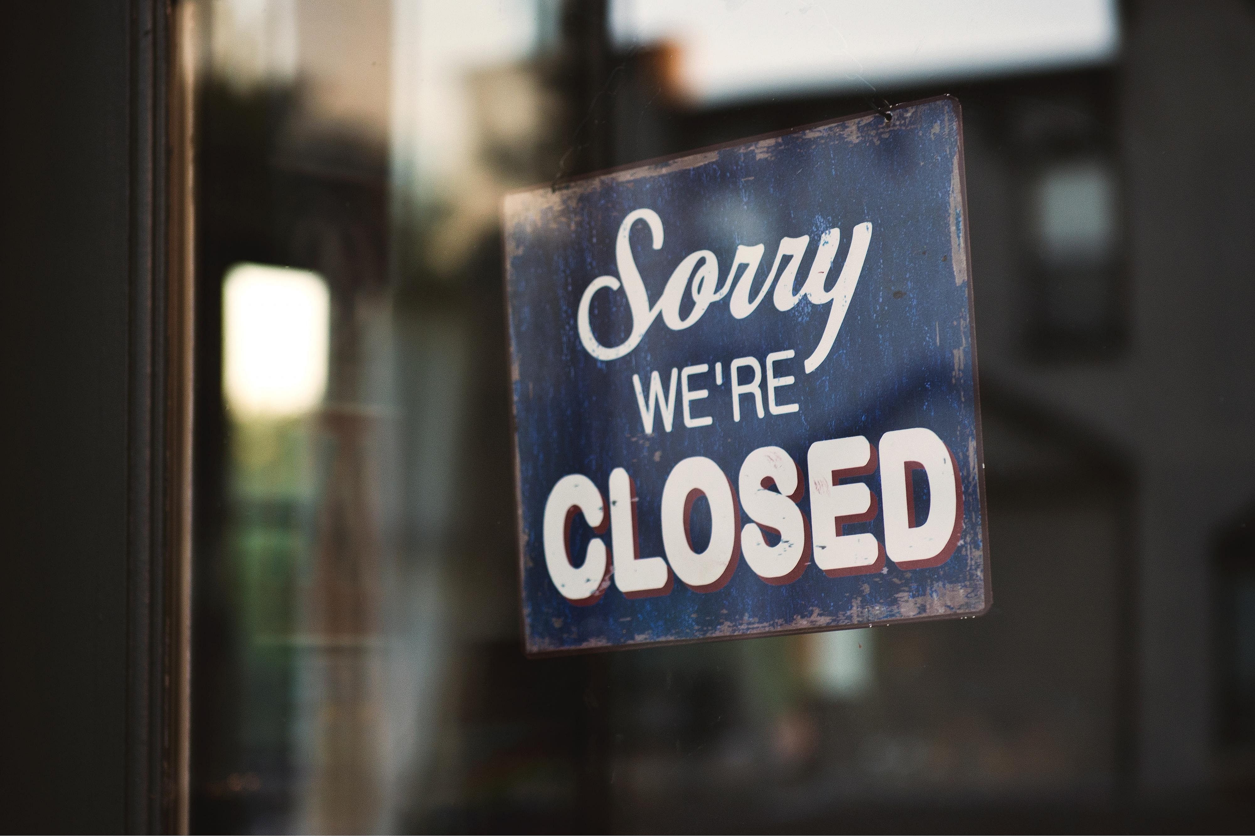 Mom and pop shops closing