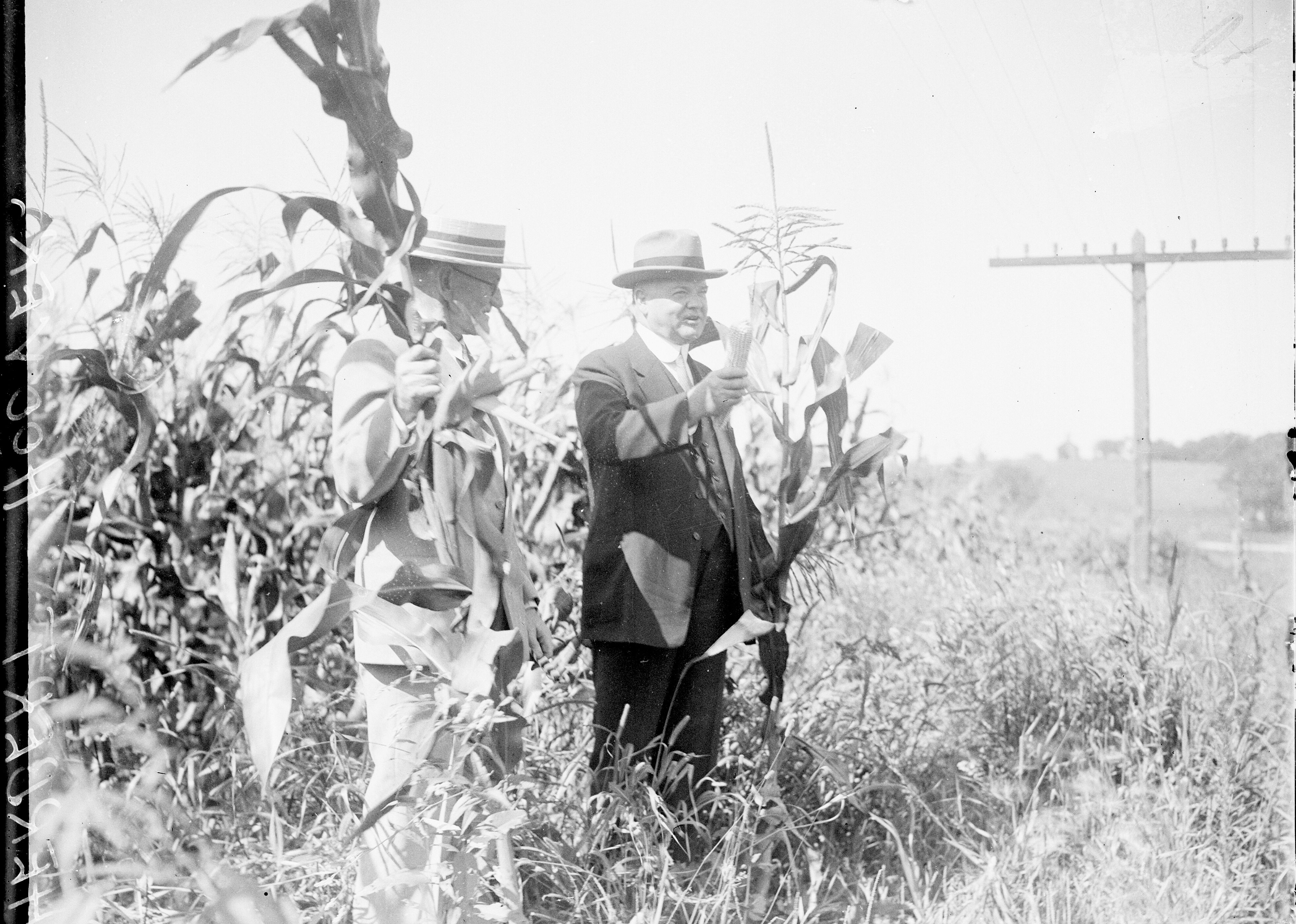 1928: Herbert Hoover promises tariff on agricultural products
