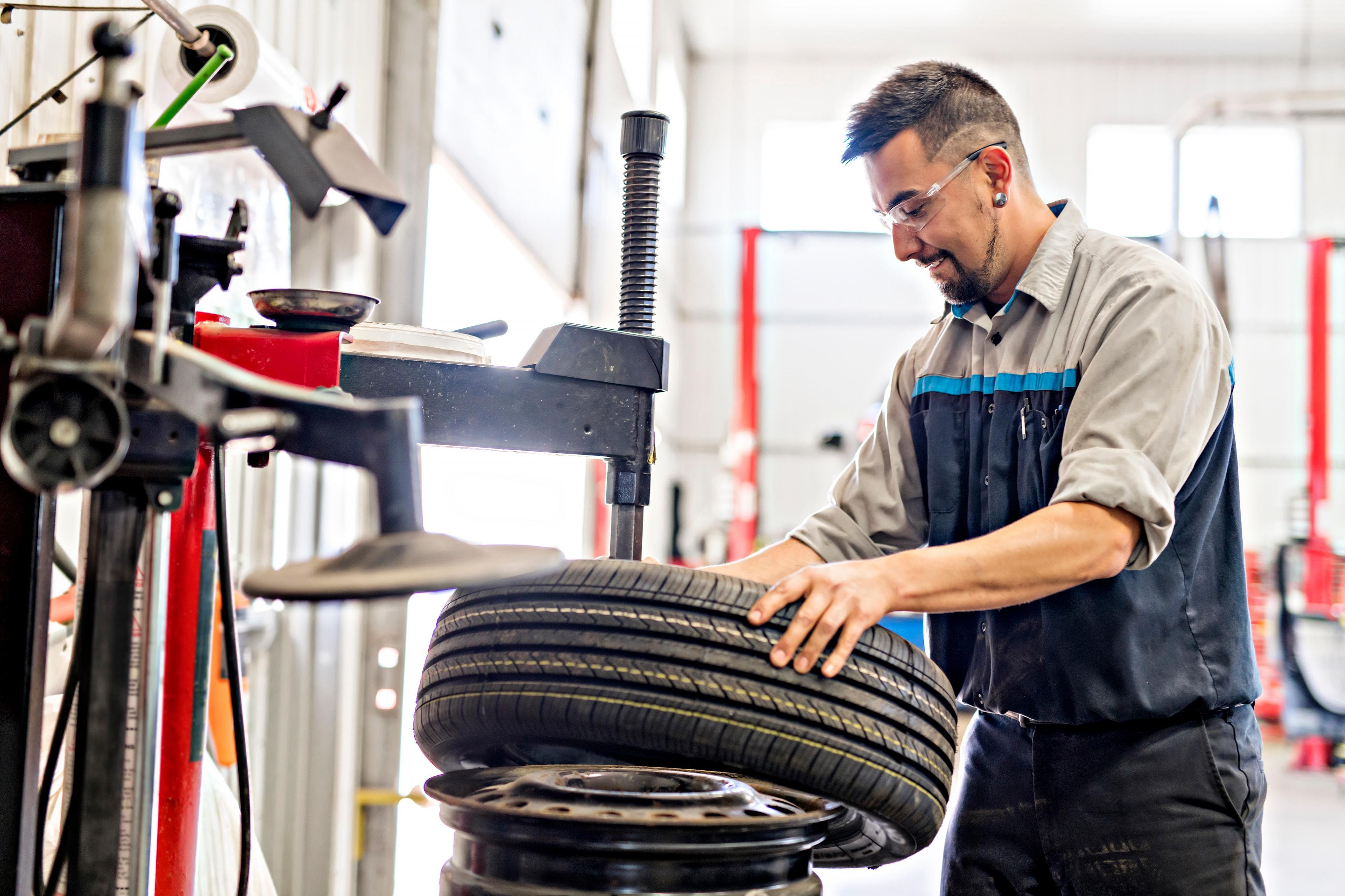#38. Tire repairers and changers
