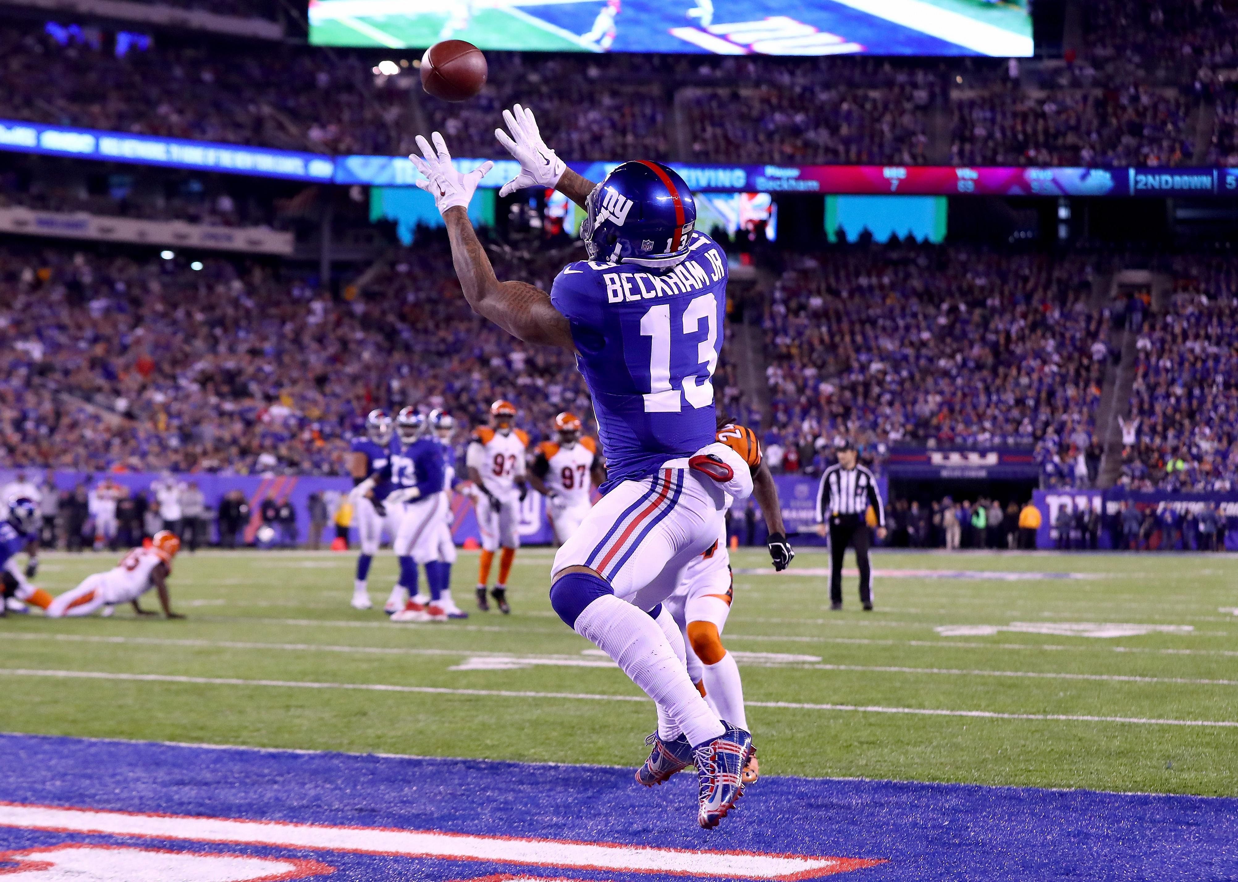 #43 (tie). Odell Beckham Jr.