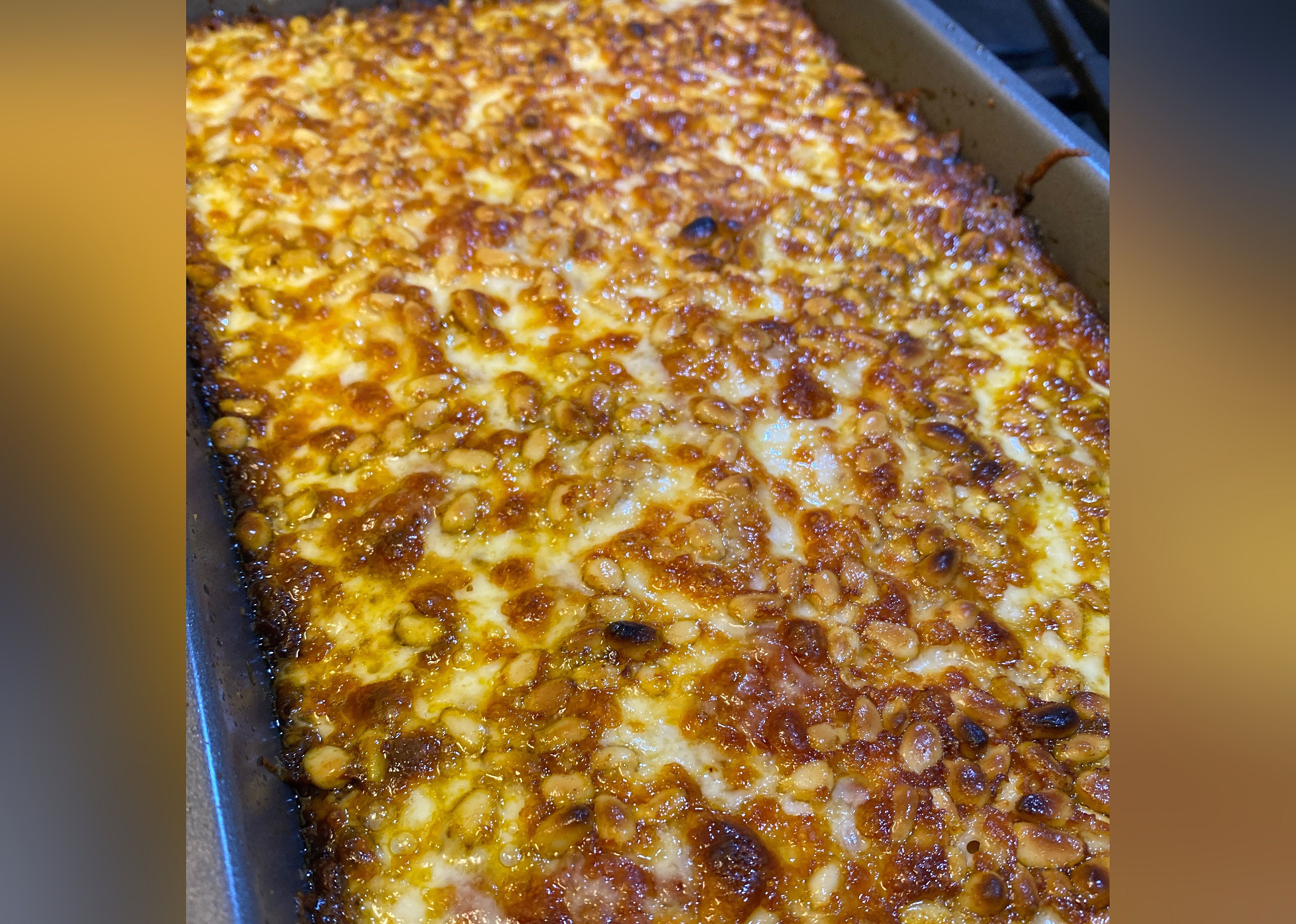 Pesto Polenta Lasagna