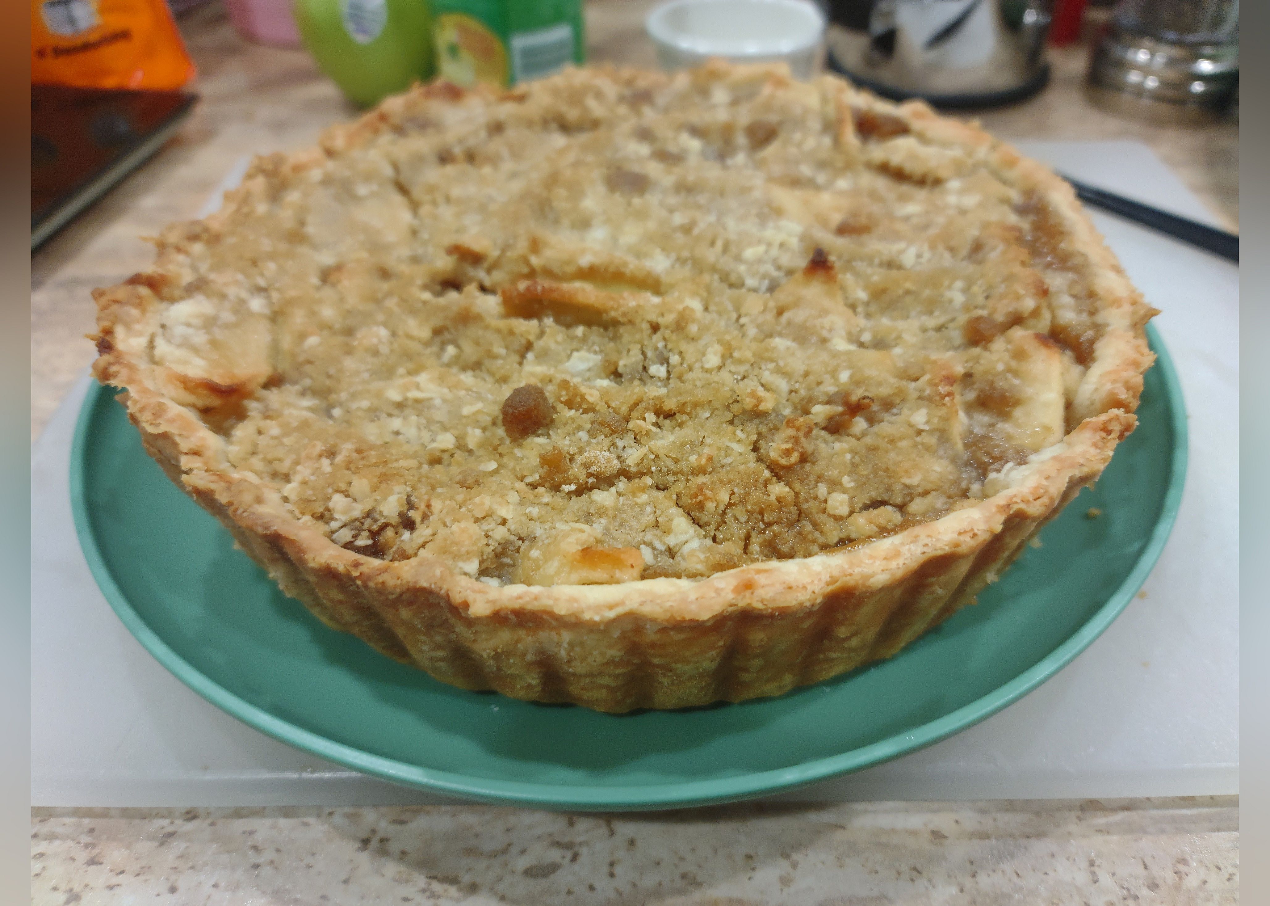 Apple Crumble Pie