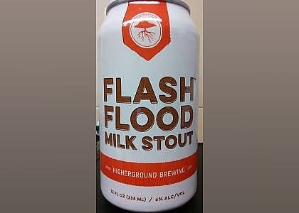#9. Flash Flood Milk Stout