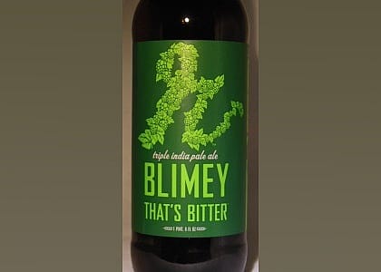#11. Blimey That's Bitter!