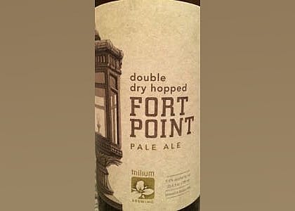 #8. Fort Point Pale Ale - Double Dry Hopped