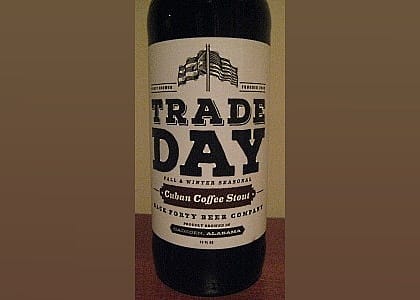 #6. Trade Day Cuban Coffee Stout