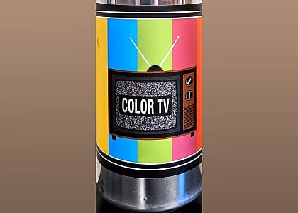 #8. Color TV