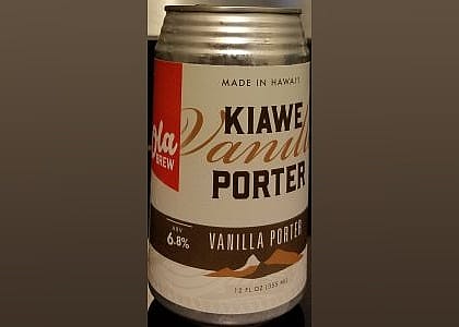 #20. Kiawe Vanilla Porter