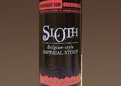 #3. Sloth - Belgian-Style Imperial Stout