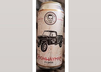#13. Highwayman Pilsner