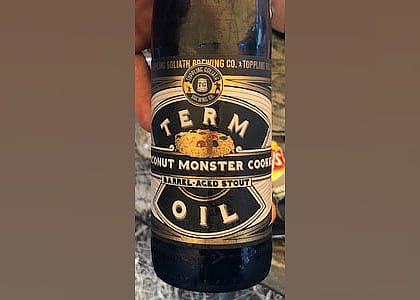 #5. Term Oil - Coconut Monster Cookie