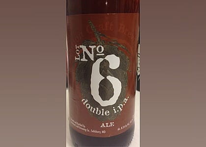 #16. Lot #6 Double IPA