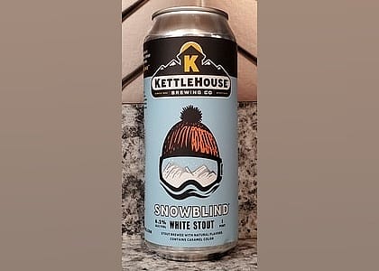 #6. Snowblind White Stout
