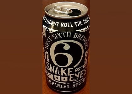 #7. Snake Eyes Imperial Stout