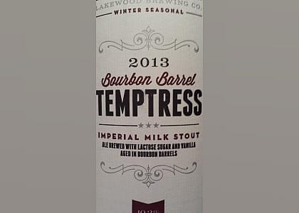 #7. Bourbon Barrel Temptress