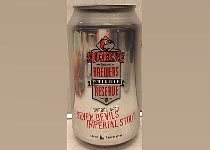 #2. Barrel Aged Seven Devils Imperial Stout (Brewers' Private Reserve)
