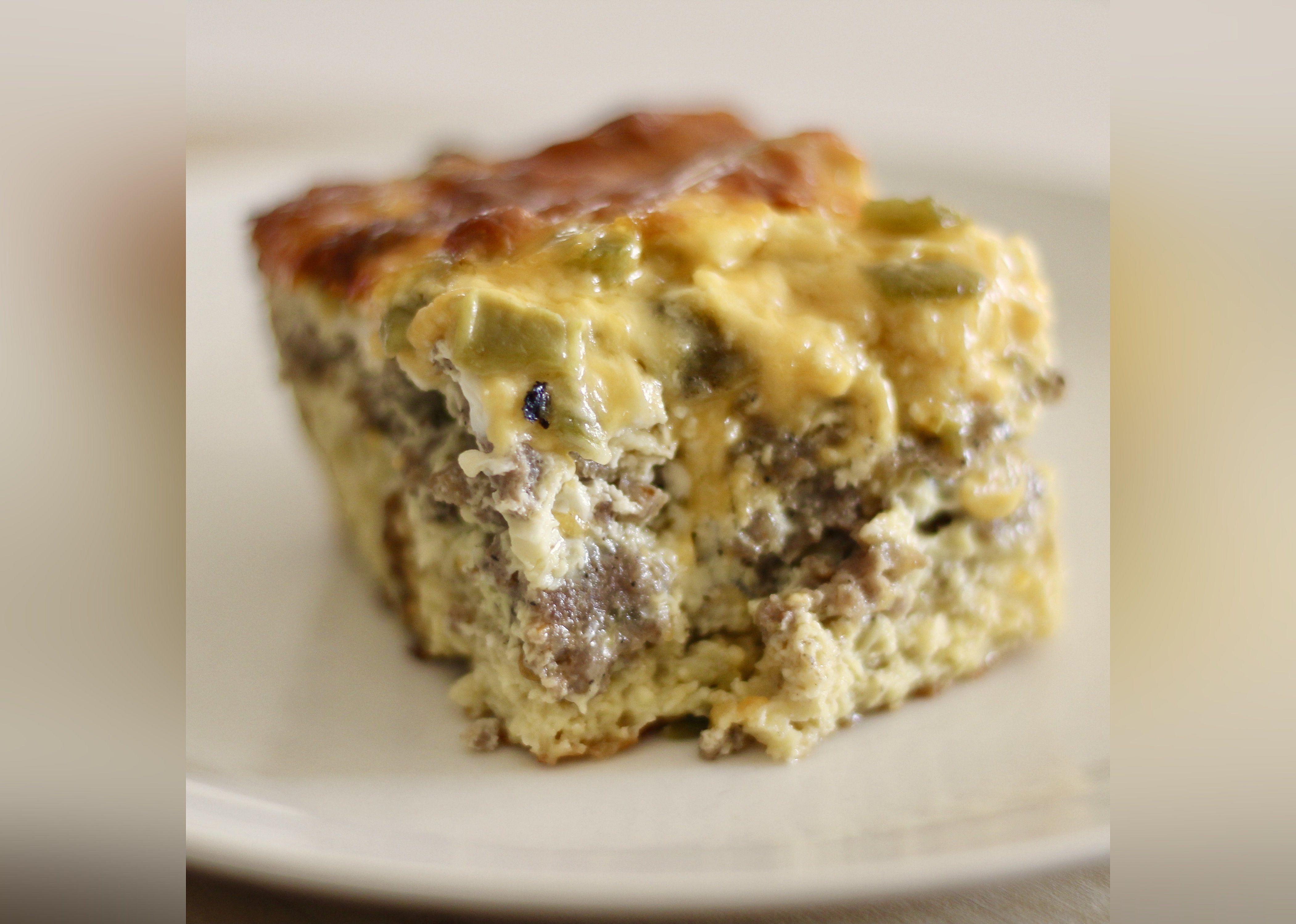 Nana's Green Chile Make-Ahead Breakfast Casserole
