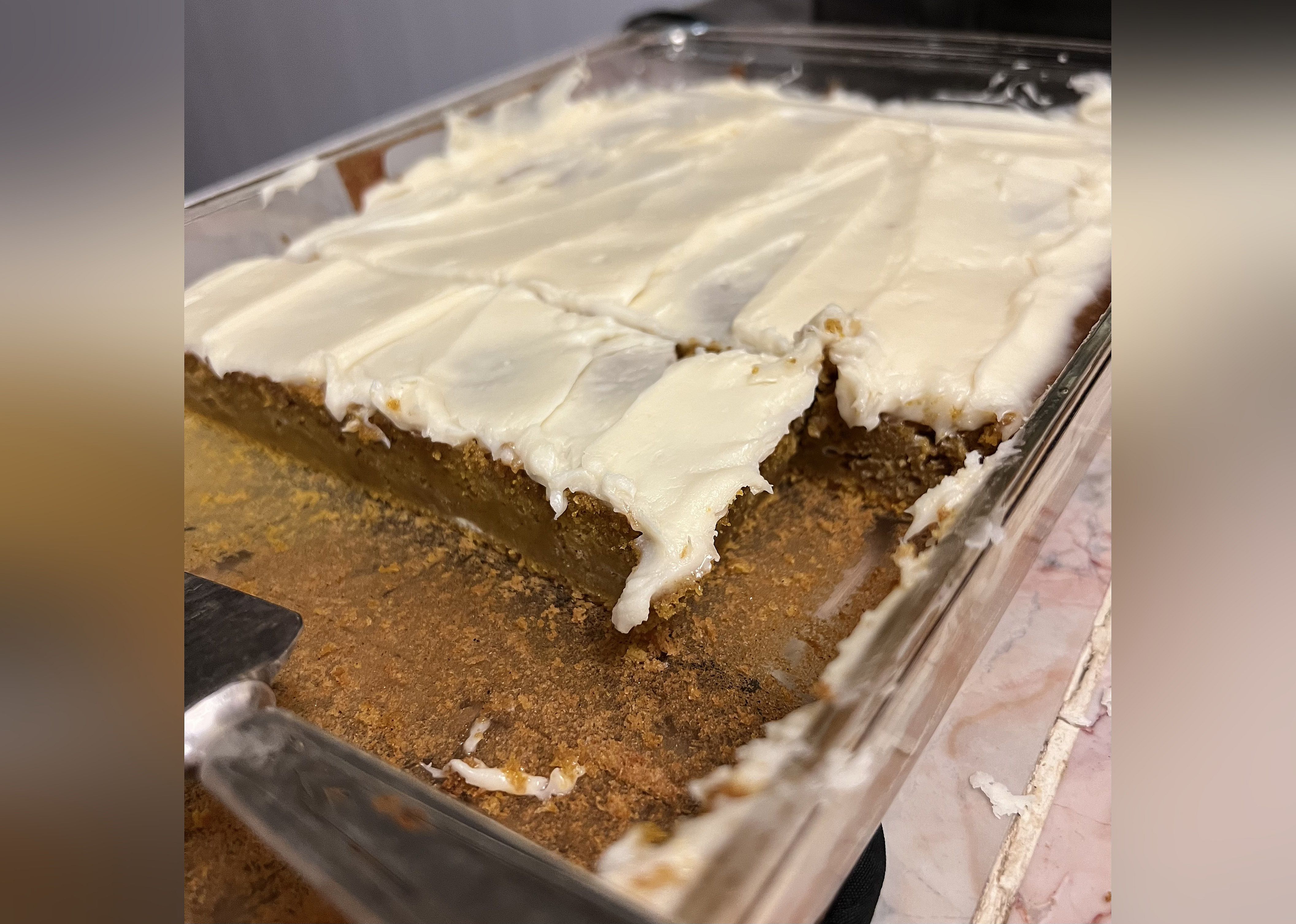Two Ingredient Pumpkin Cake