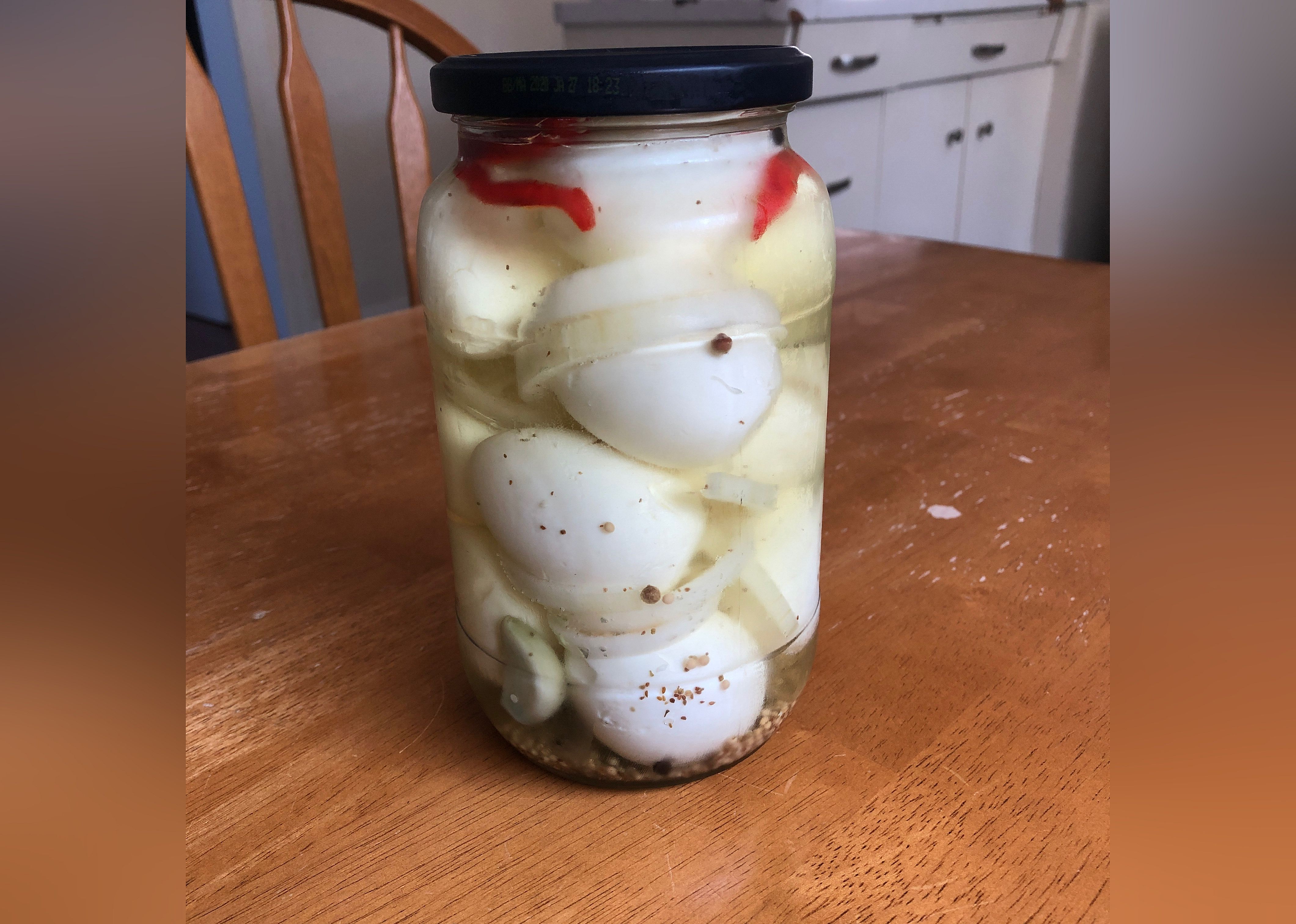 Sweet Pickled Eggs