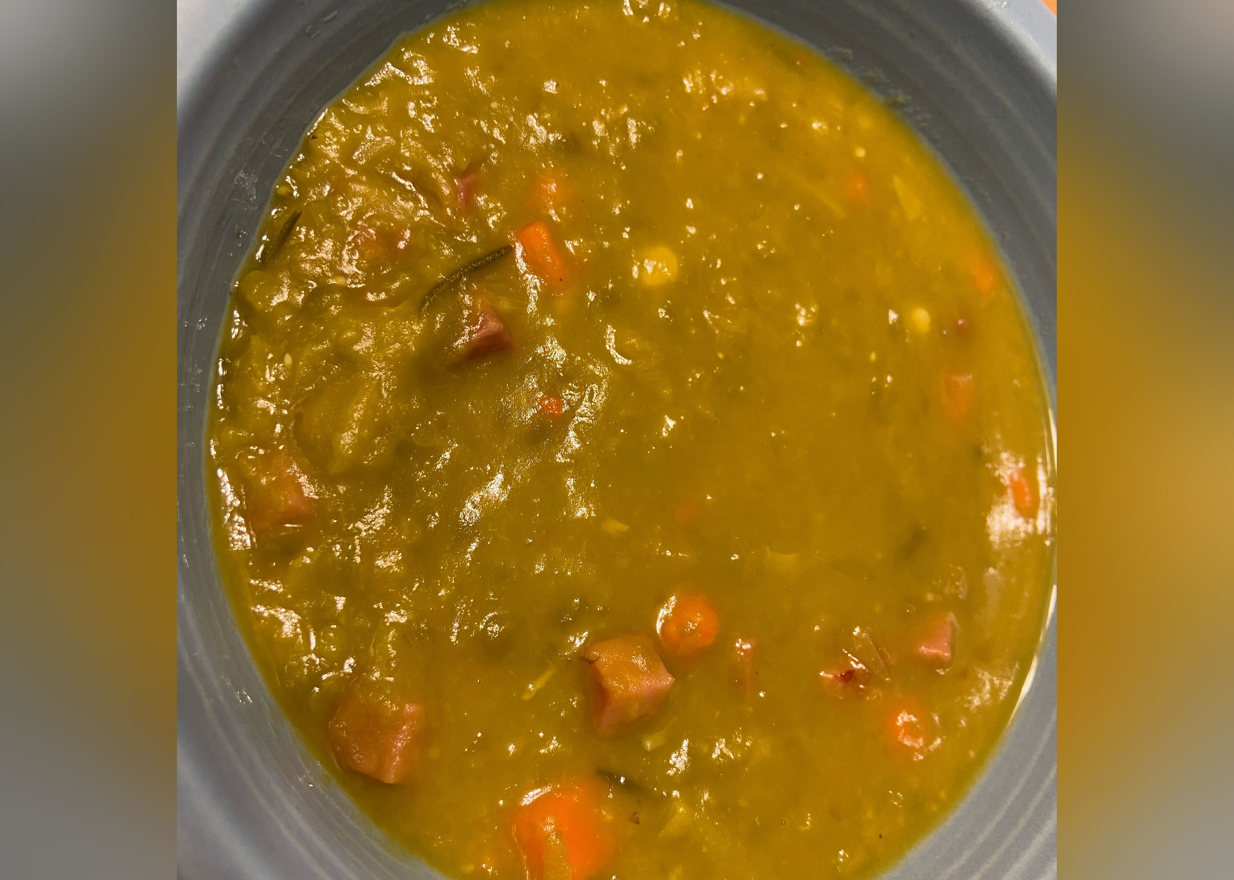 Split Pea Soup with Rosemary