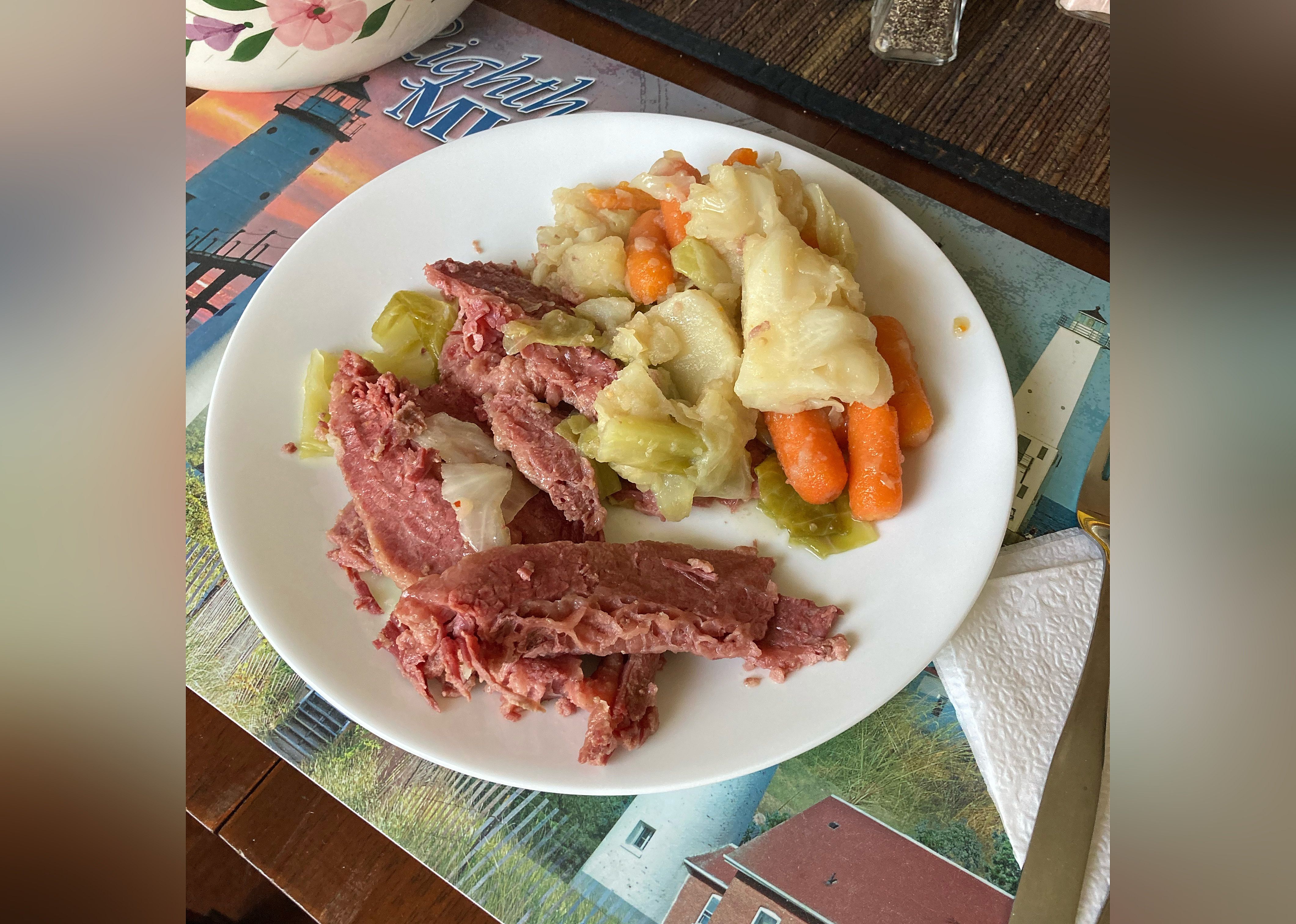 Pressure Cooker Corned Beef Brisket