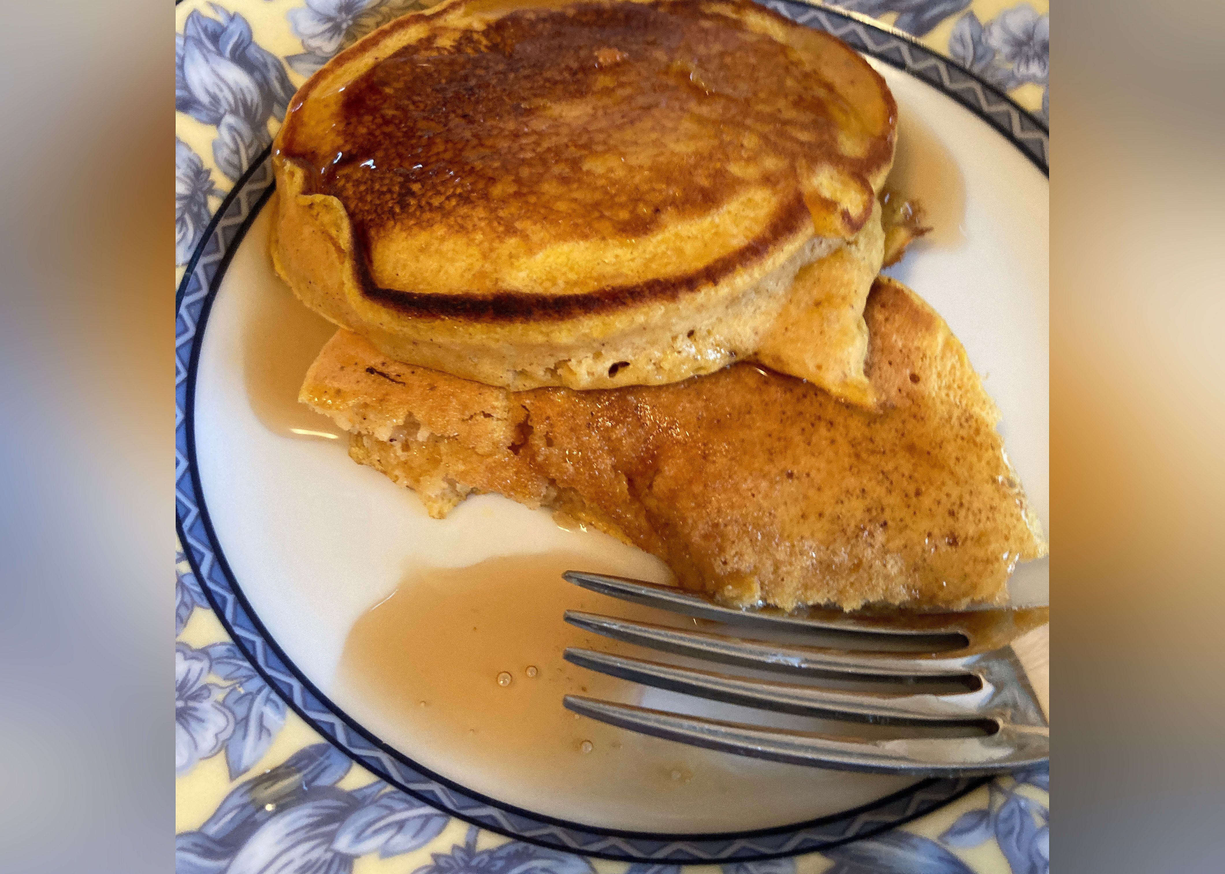 Simply Pumpkin Pancakes