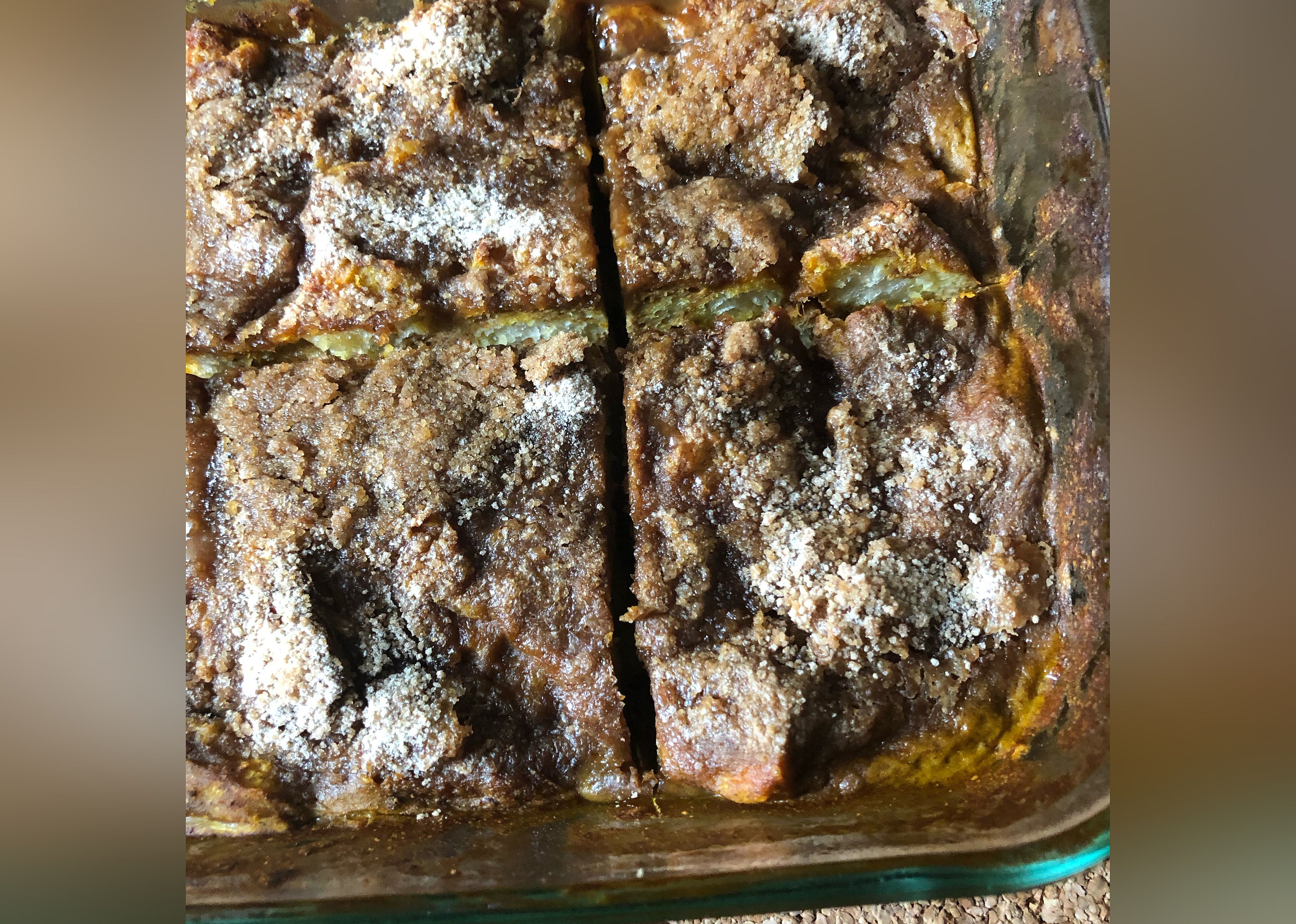 Pumpkin French Toast Bake