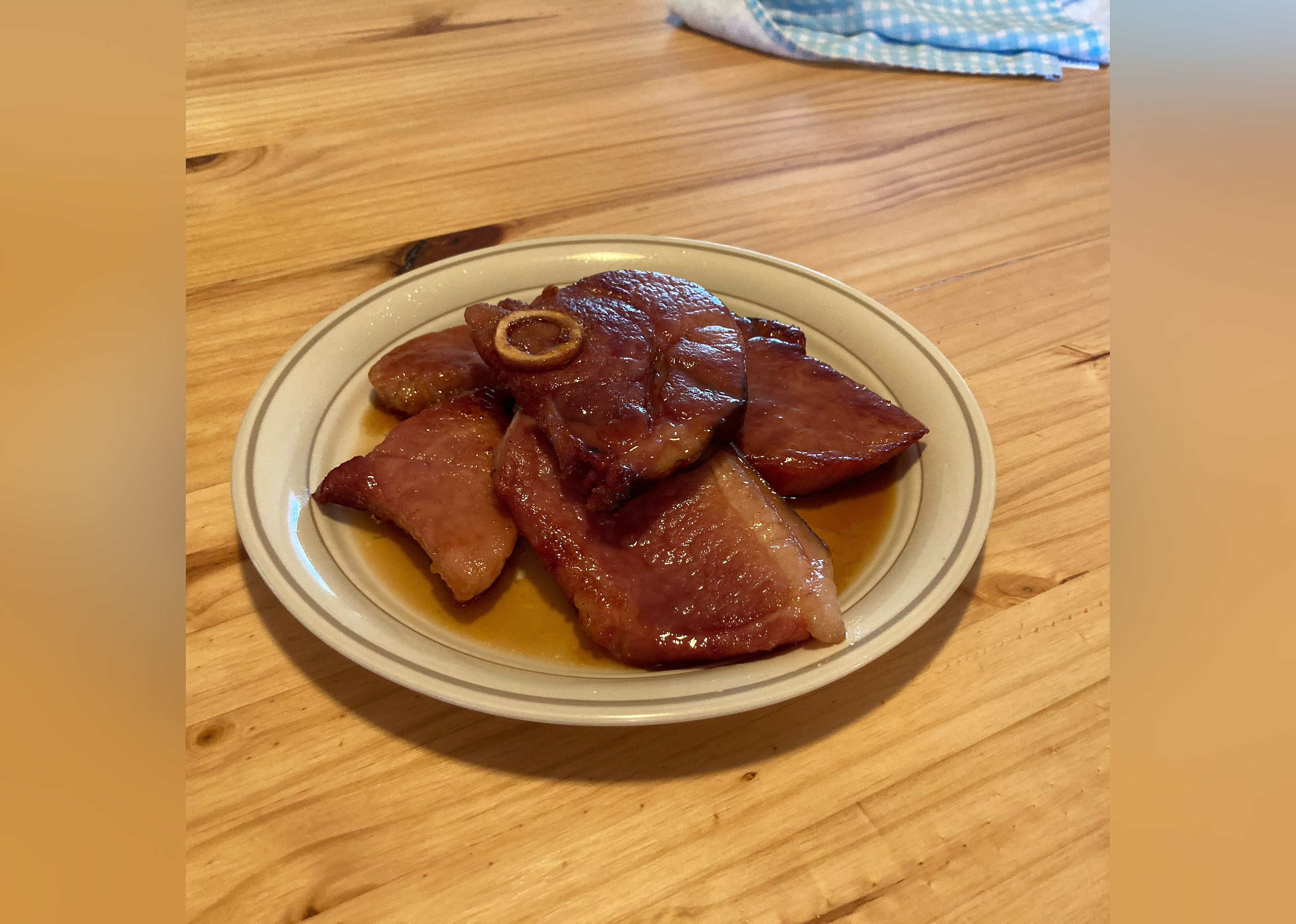 Brown Sugar Ham Steak