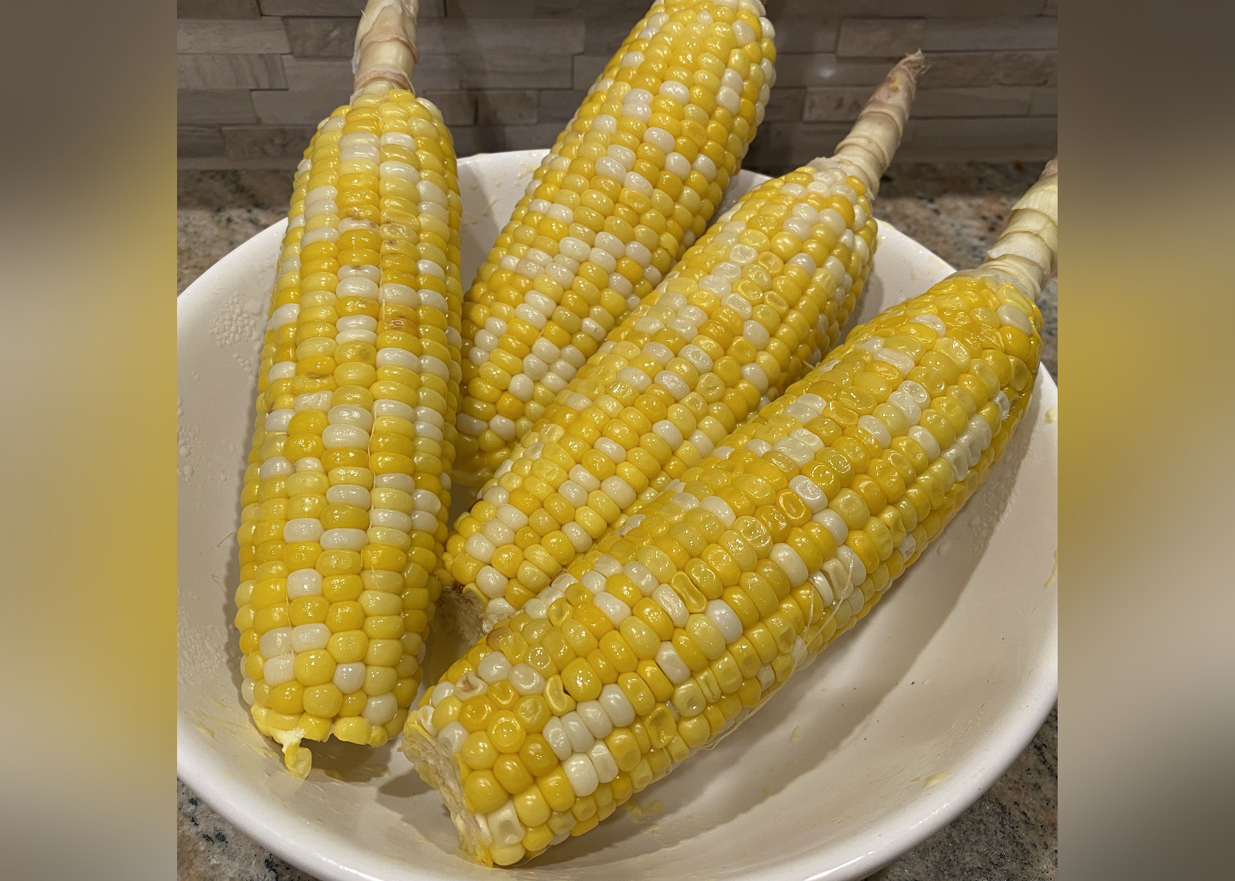 Jamie's Sweet and Easy Corn on the Cob