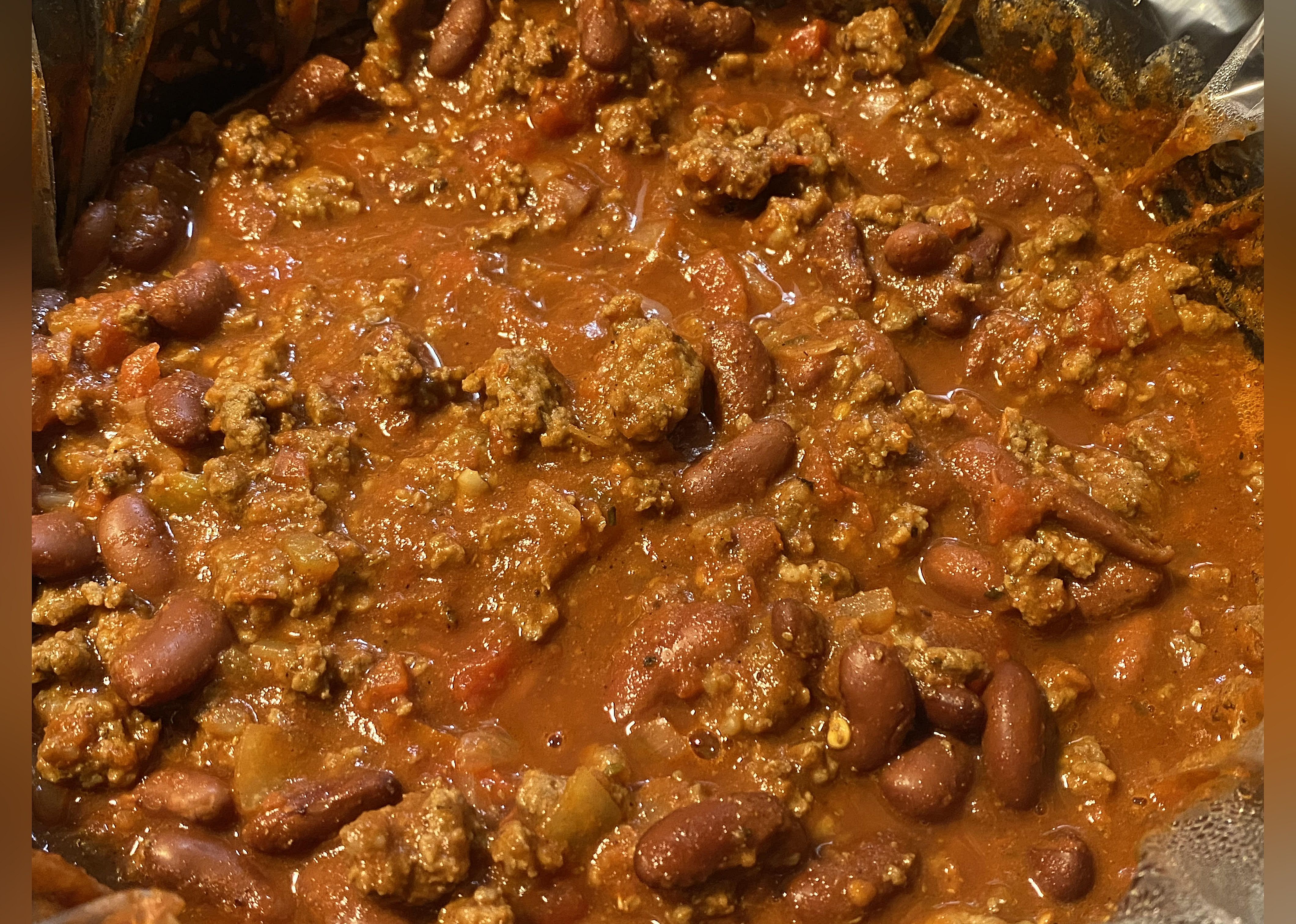 Beef, Bean, and Beer Chili