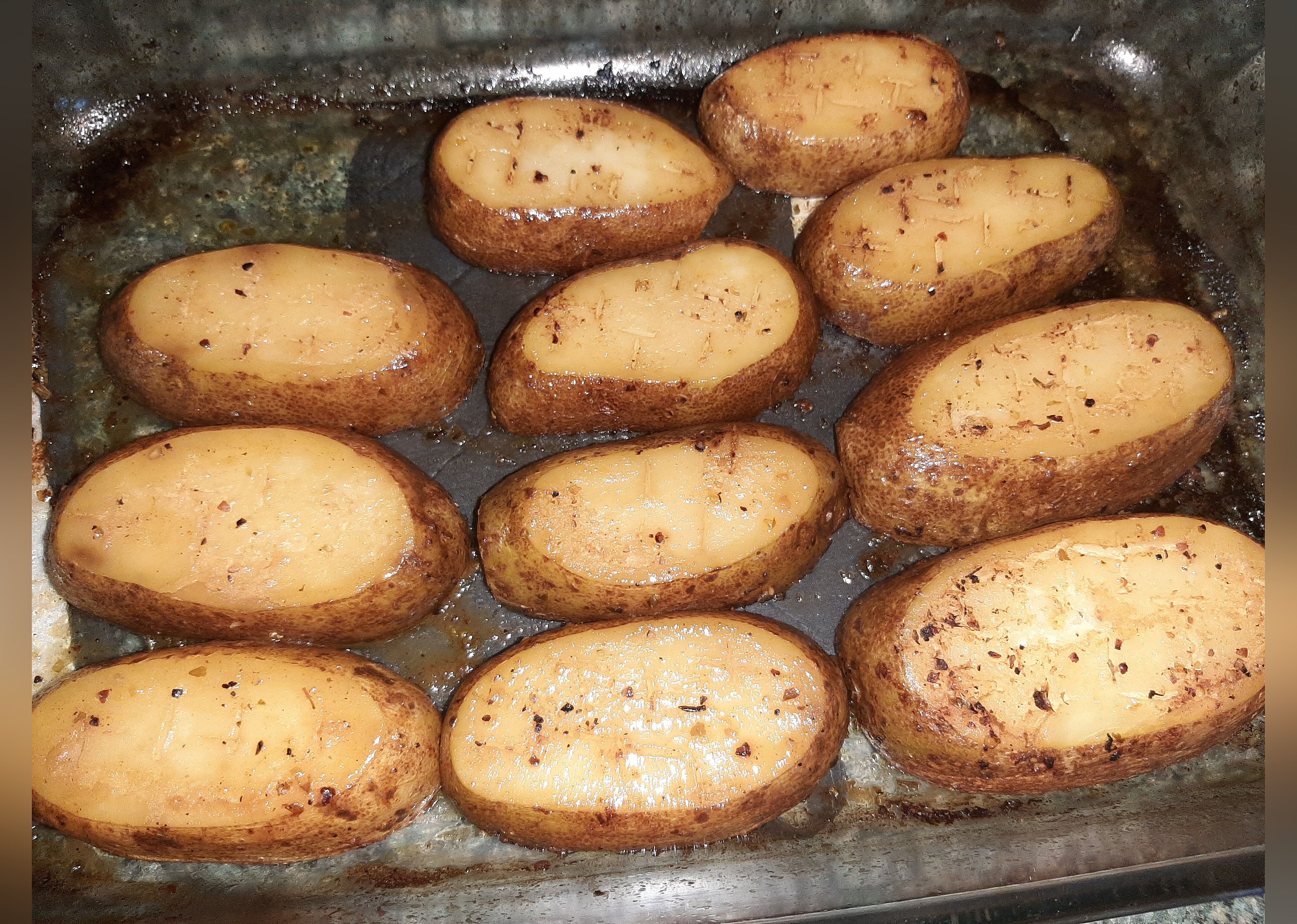 Roasted Lemon Pepper Potatoes