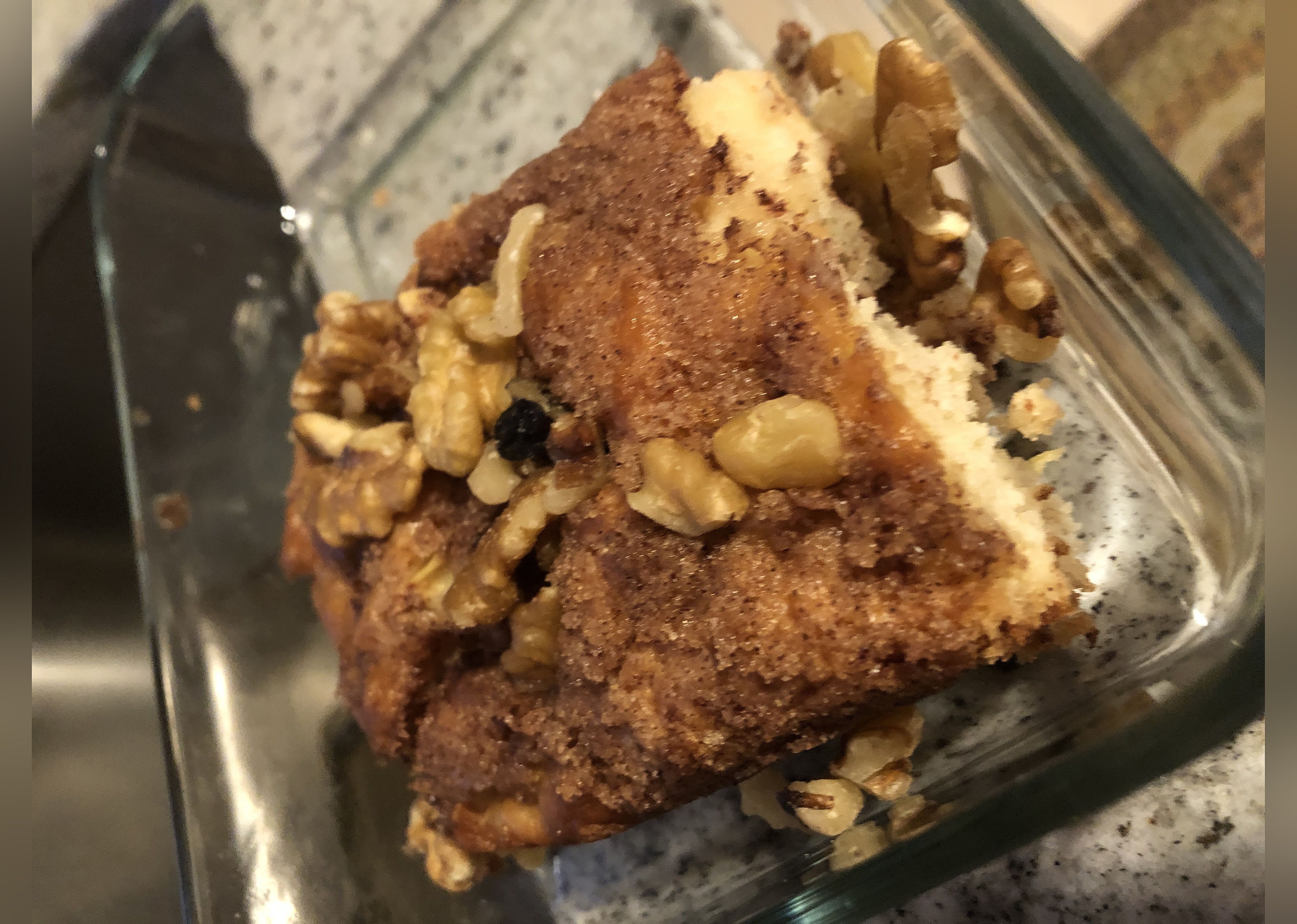 Apple Crumble Coffee Cake