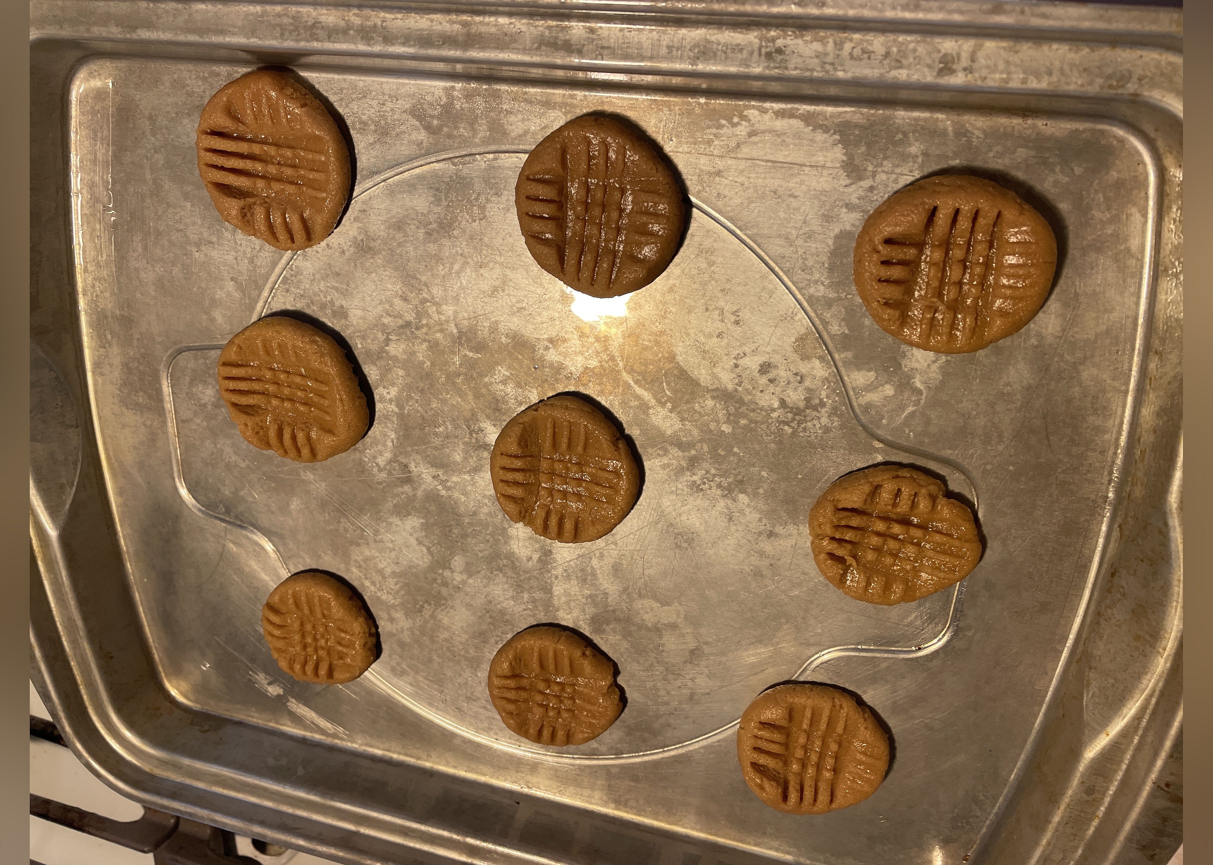 3-Ingredient Peanut Butter Cookies