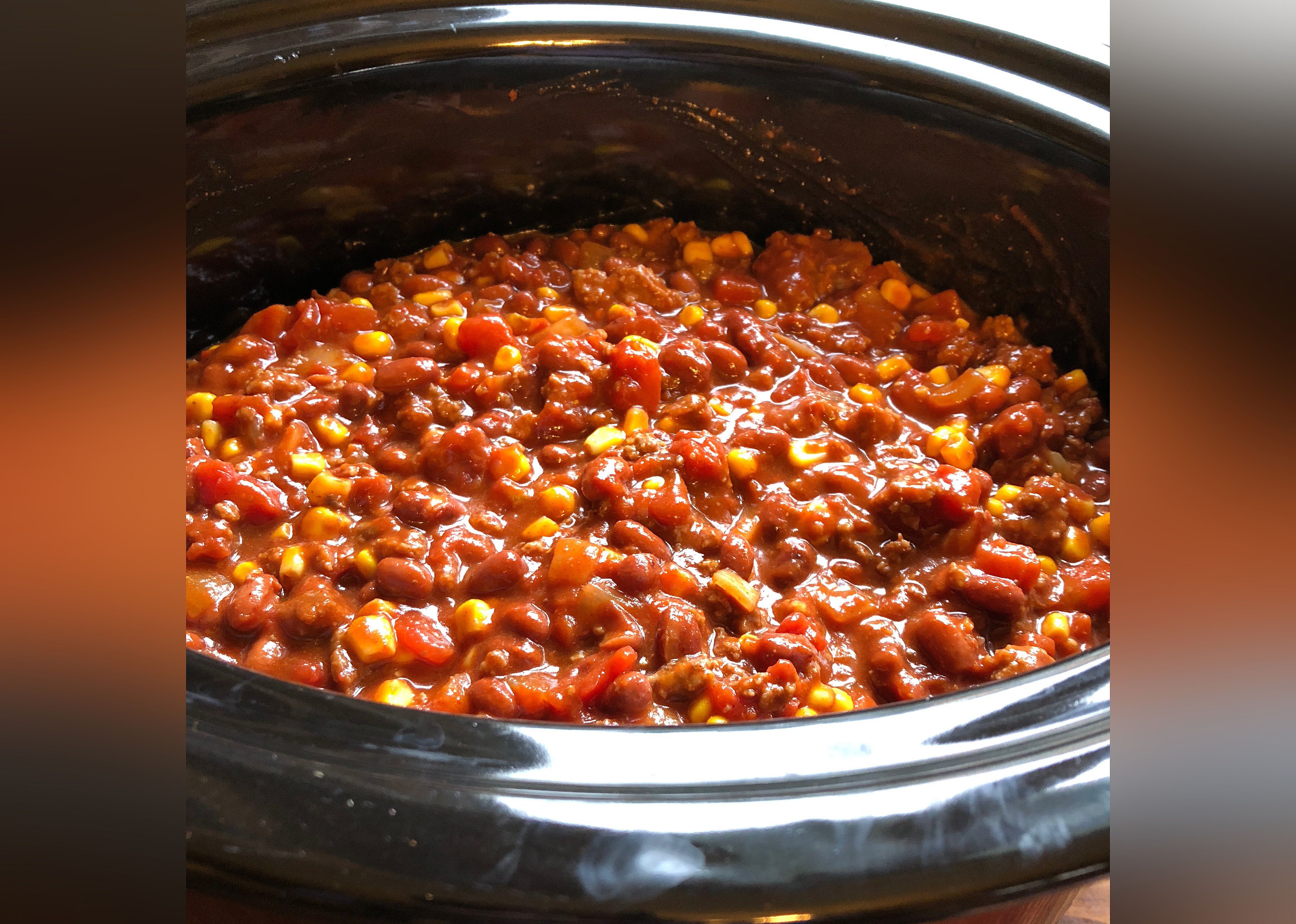 Easy Slow Cooker Chili