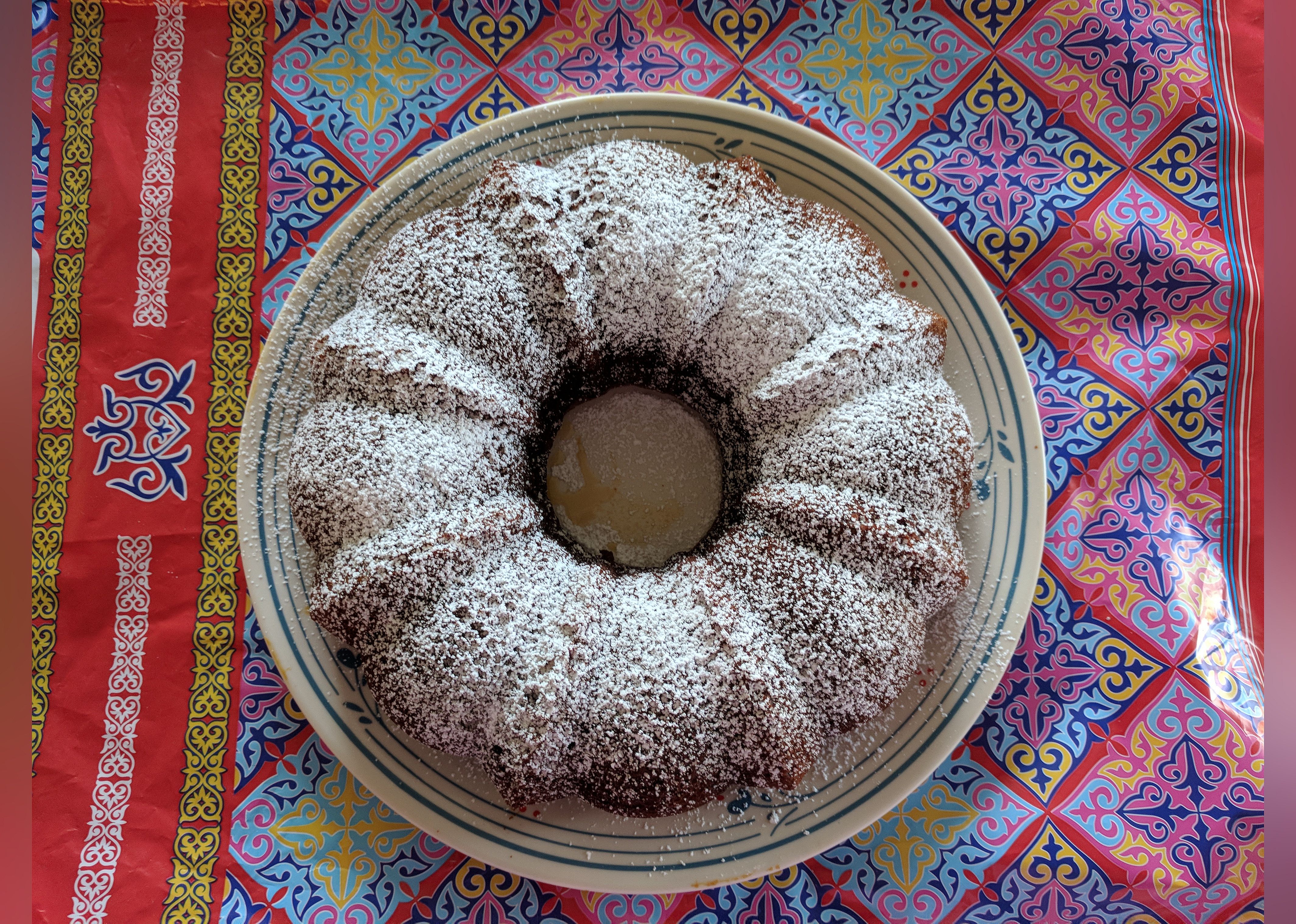 Low Sugar Date Cake